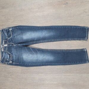 Wallflower Women's Size 3  Skinny Straight Jeans Stretch